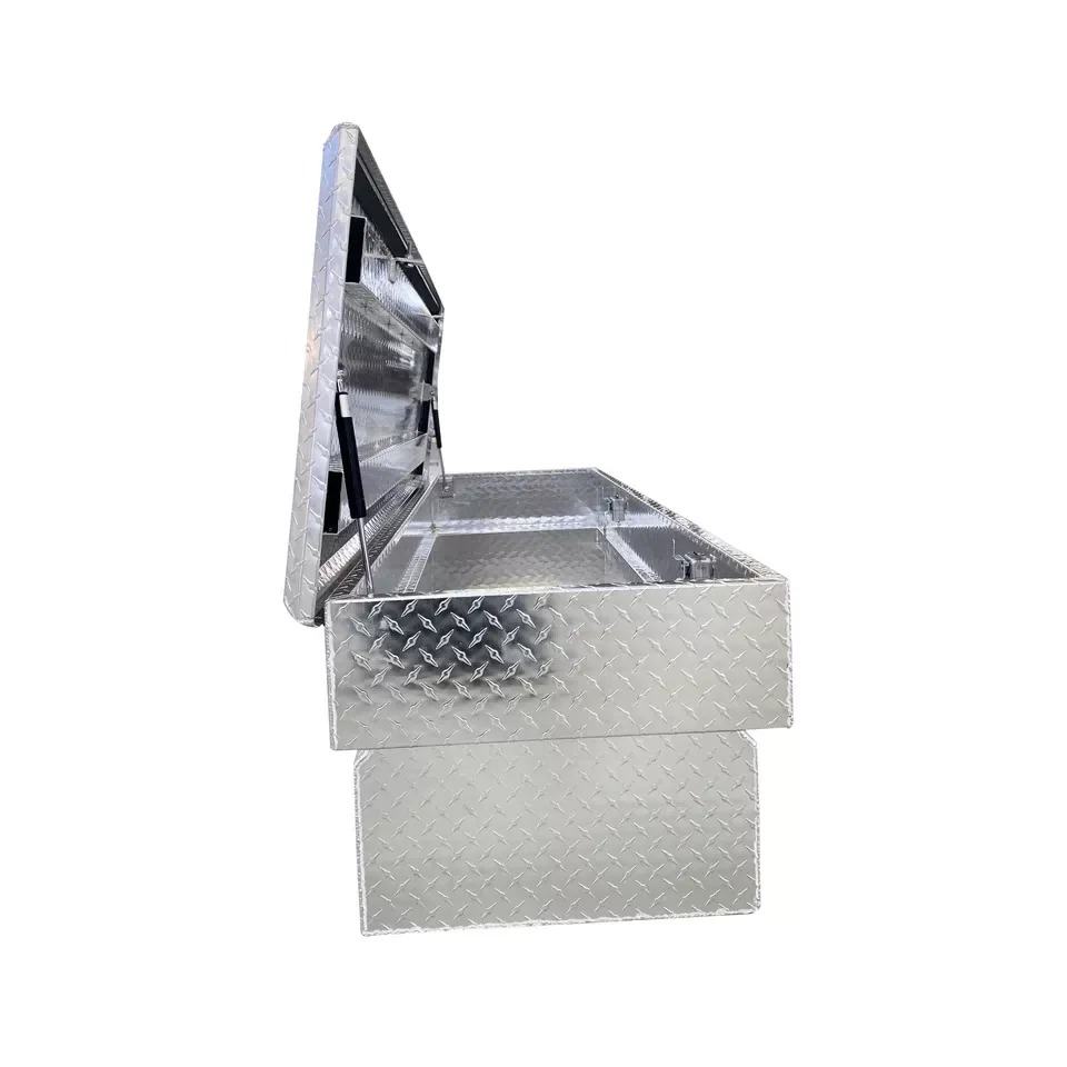 Cajas de herramientas para camiones con apertura superior con Nature Diamond Sluminium