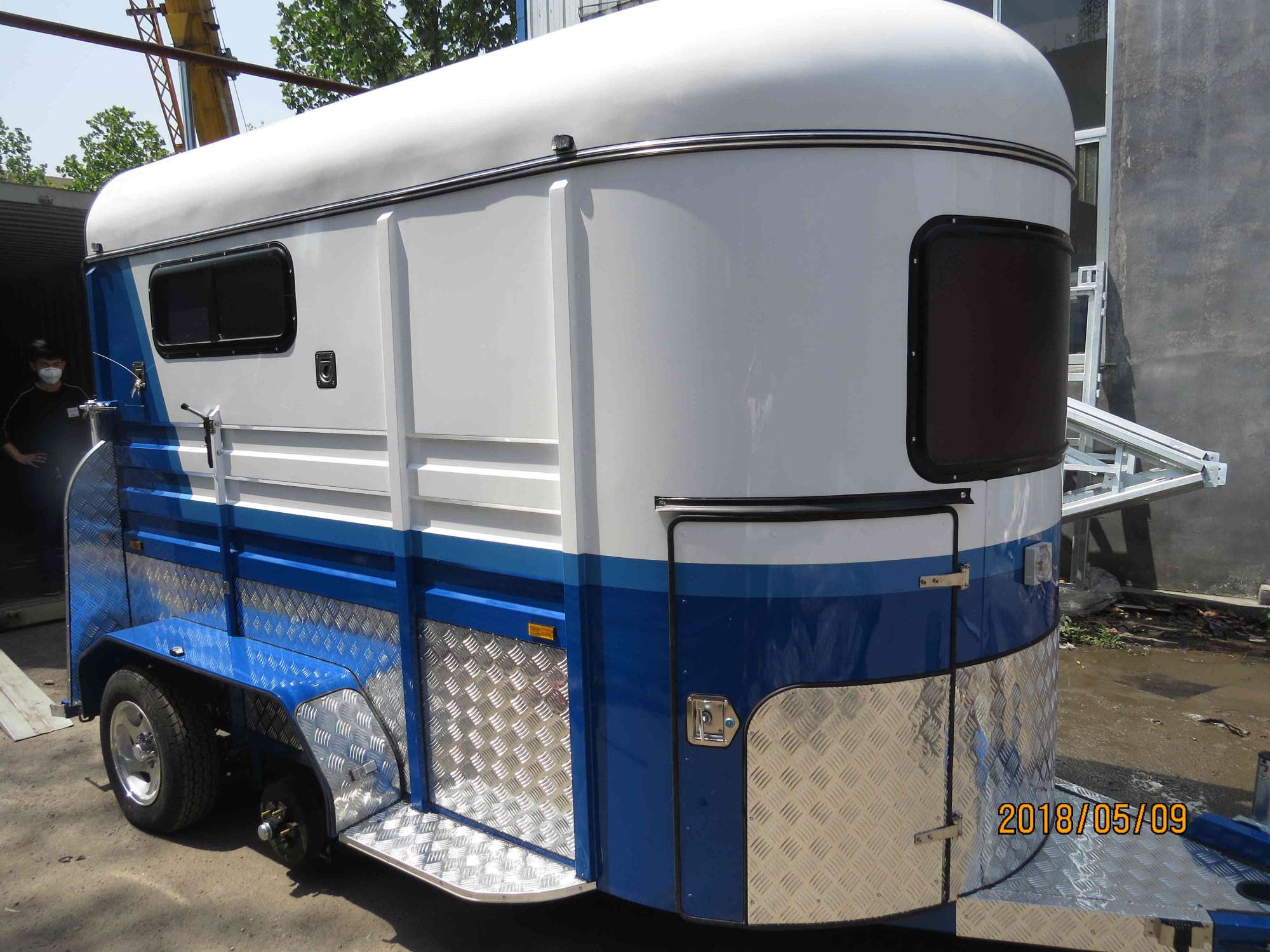 Flotador para caballos tipo estándar para 2 caballos