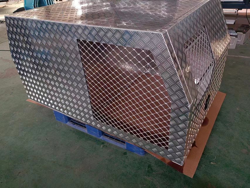 dosel ute con caja para perros